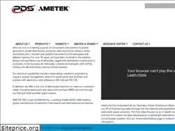 Sites similar to ametekpds.com