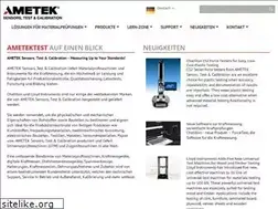 Sites similar to ametektest.de