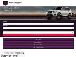 Sites similar to amexcarsuae.com