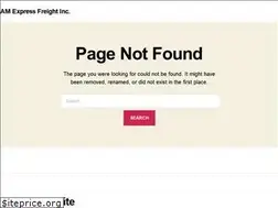 Sites similar to amexpressfreight.com