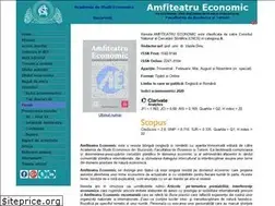 Sites similar to amfiteatrueconomic.ro