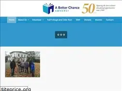 Sites similar to amherstabetterchance.org