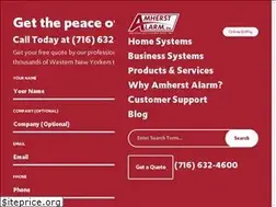 Sites similar to amherstalarm.com