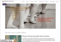 Sites similar to amherstballet.org