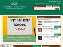 Sites similar to amherstlibrary.org