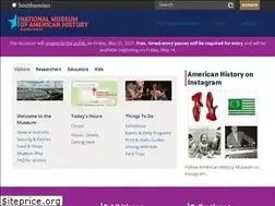 Sites similar to amhistory.si.edu