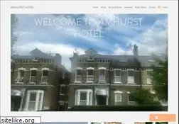 Sites similar to amhursthotel.co.uk