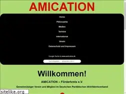 Sites similar to amication.org