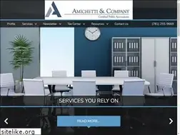 Sites similar to amichetticpa.com