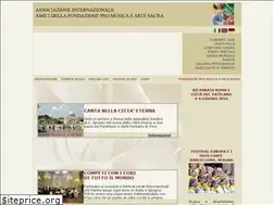 Sites similar to amicimusicasacra.com