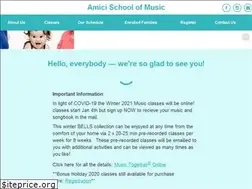 Sites similar to amicimusicschool.com