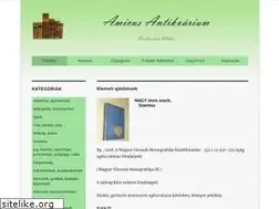Sites similar to amicusantikvarium.hu