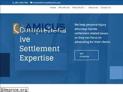 Sites similar to amicussettlementplanners.com