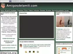 Sites similar to amigosdelamili.com