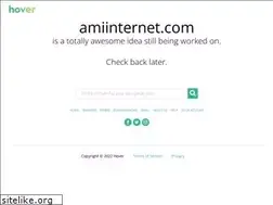 Sites similar to amiinternet.com
