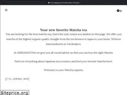 Sites similar to amikamatcha.com