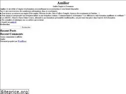 Sites similar to amilor.fr