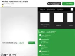 Sites similar to aminesbiotech.com