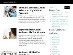 Sites similar to aminoacidsreview.com