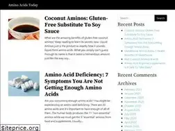 Sites similar to aminoacidstoday.com