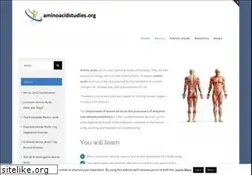 Sites similar to aminoacidstudies.org