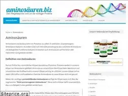 Sites similar to aminosaeuren.biz