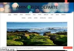Sites similar to amintiridedeparte.ro