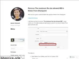 Sites similar to aminvincent.wordpress.com