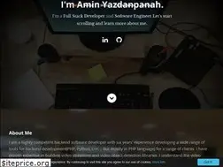 Sites similar to aminyazdanpanah.com