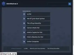 Sites similar to amirkhalvat.ir