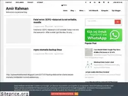 Sites similar to amirrahmans.blogspot.com