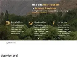 Sites similar to amiryousefi.com