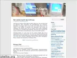 Sites similar to amish-geeks.de