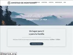 Sites similar to amistaddemonterrey.org