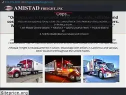 Sites similar to amistadfreight.com