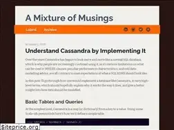 Sites similar to amixtureofmusings.com