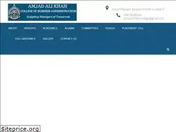 Sites similar to amjadalikhancollege.edu.in