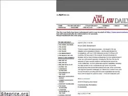 Sites similar to amlawdaily.typepad.com