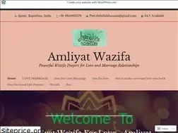 Sites similar to amliyatwazifa.wordpress.com