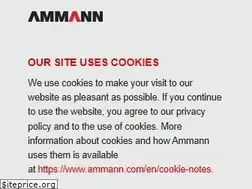 Sites similar to ammann-group.com