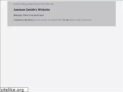 Sites similar to ammonsmith.me
