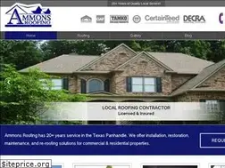 Sites similar to ammonsroofing.com
