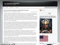Sites similar to amnationalistcouncil.wordpress.com