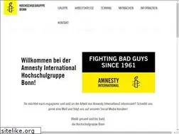 Sites similar to amnesty-bonn-uni.de