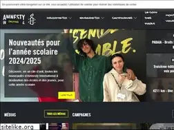 Sites similar to amnesty-jeunes.be