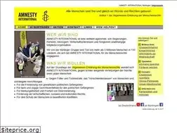 Sites similar to amnesty-nuertingen.de