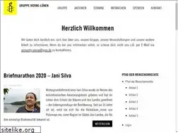 Sites similar to amnesty-werne.de