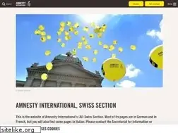 Sites similar to amnesty.ch