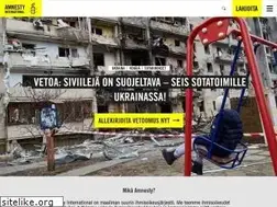 Sites similar to amnesty.fi