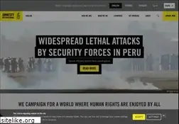 Sites similar to amnesty.org